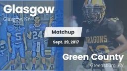 Matchup: Glasgow vs. Green County  2017
