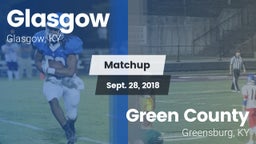 Matchup: Glasgow vs. Green County  2018