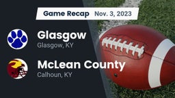 Recap: Glasgow  vs. McLean County  2023