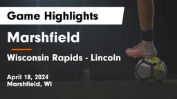 Marshfield  vs Wisconsin Rapids - Lincoln  Game Highlights - April 18, 2024