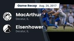 Recap: MacArthur  vs. Eisenhower  2017