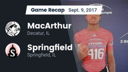 Recap: MacArthur  vs. Springfield  2017