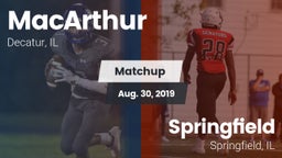 Matchup: MacArthur vs. Springfield  2019