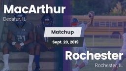 Matchup: MacArthur vs. Rochester  2019