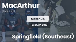 Matchup: MacArthur vs. Springfield (Southeast) 2019