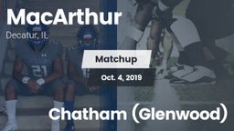 Matchup: MacArthur vs. Chatham (Glenwood) 2019