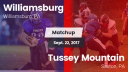 Matchup: Williamsburg vs. Tussey Mountain  2017