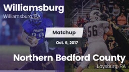 Matchup: Williamsburg vs. Northern Bedford County  2017