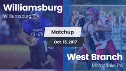 Matchup: Williamsburg vs. West Branch  2017