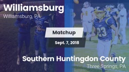 Matchup: Williamsburg vs. Southern Huntingdon County  2018