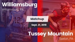 Matchup: Williamsburg vs. Tussey Mountain  2018