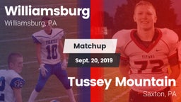 Matchup: Williamsburg vs. Tussey Mountain  2019