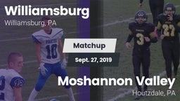 Matchup: Williamsburg vs. Moshannon Valley  2019