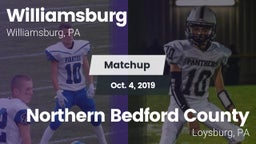 Matchup: Williamsburg vs. Northern Bedford County  2019