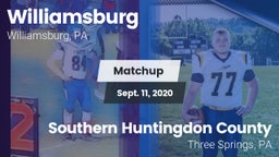 Matchup: Williamsburg vs. Southern Huntingdon County  2020