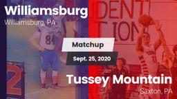 Matchup: Williamsburg vs. Tussey Mountain  2020