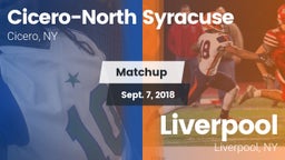 Matchup: Cicero-North Syracus vs. Liverpool  2018