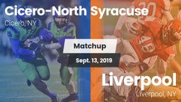 Matchup: Cicero-North Syracus vs. Liverpool  2019