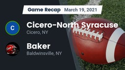 Recap: Cicero-North Syracuse  vs. Baker  2021