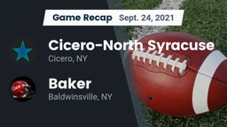 Recap: Cicero-North Syracuse  vs. Baker  2021