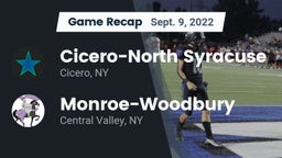 Recap: Cicero-North Syracuse  vs. Monroe-Woodbury  2022