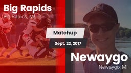 Matchup: Big Rapids vs. Newaygo  2017