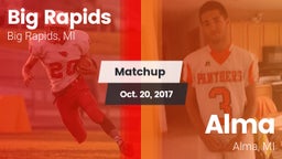 Matchup: Big Rapids vs. Alma  2017