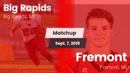 Matchup: Big Rapids vs. Fremont  2018