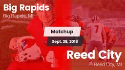 Matchup: Big Rapids vs. Reed City  2018