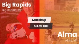 Matchup: Big Rapids vs. Alma  2018