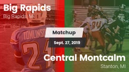 Matchup: Big Rapids vs. Central Montcalm  2019