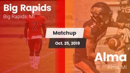 Matchup: Big Rapids vs. Alma  2019