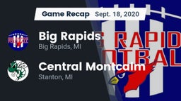 Recap: Big Rapids  vs. Central Montcalm  2020