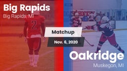 Matchup: Big Rapids vs. Oakridge  2020