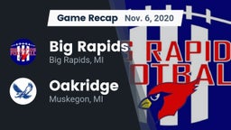 Recap: Big Rapids  vs. Oakridge  2020