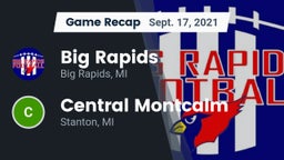 Recap: Big Rapids  vs. Central Montcalm  2021