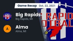 Recap: Big Rapids  vs. Alma  2021