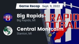 Recap: Big Rapids  vs. Central Montcalm  2022