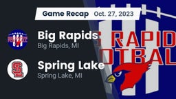 Recap: Big Rapids  vs. Spring Lake  2023