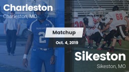 Matchup: Charleston vs. Sikeston  2019