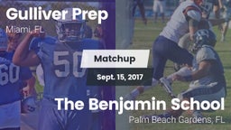 Matchup: Gulliver Prep vs. The Benjamin School 2017