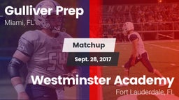 Matchup: Gulliver Prep vs. Westminster Academy 2017