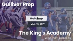Matchup: Gulliver Prep vs. The King's Academy 2017