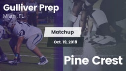 Matchup: Gulliver Prep vs. Pine Crest 2018