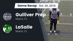 Recap: Gulliver Prep  vs. LaSalle  2018
