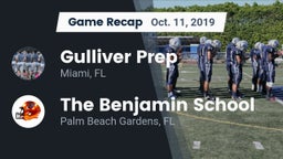 Recap: Gulliver Prep  vs. The Benjamin School 2019
