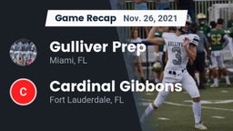 Recap: Gulliver Prep  vs. Cardinal Gibbons  2021