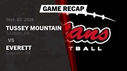 Recap: Tussey Mountain  vs. Everett  2016