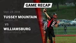Recap: Tussey Mountain  vs. Williamsburg  2016