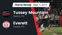 Recap: Tussey Mountain  vs. Everett  2017